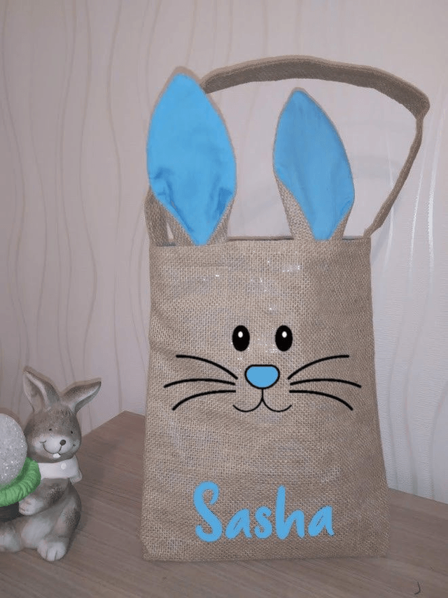 Sac lapin en jute