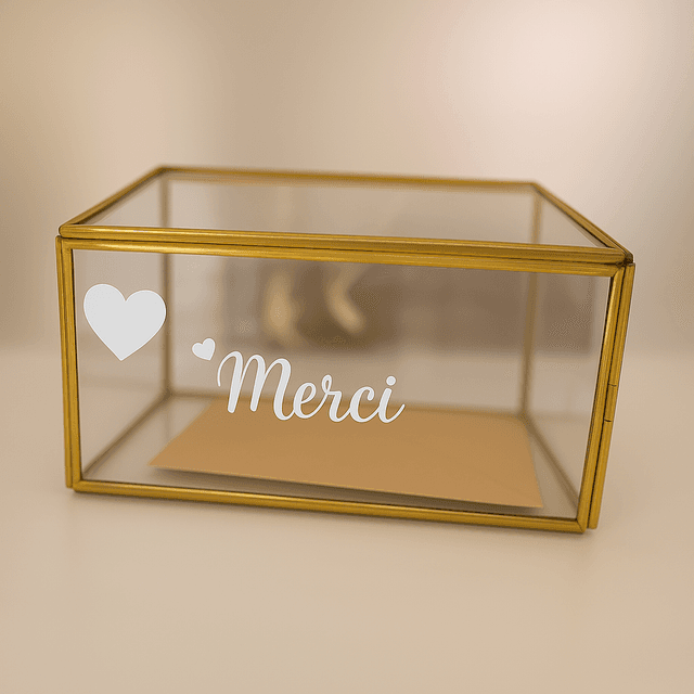 Urne en verre 